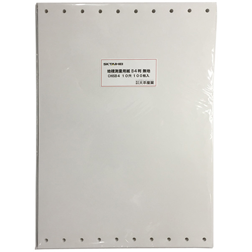 地積測量用紙 B4版 無地 100枚入 CHISB4