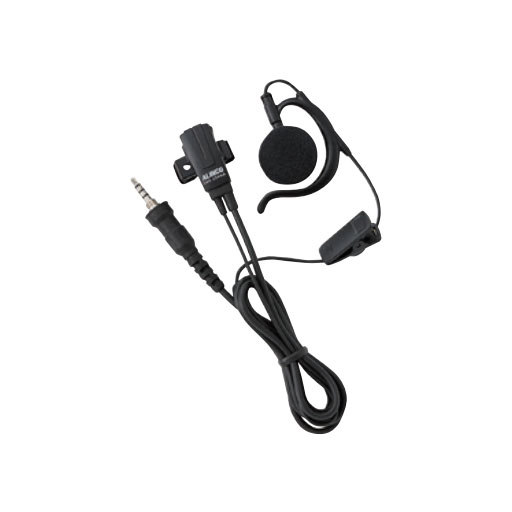DJ-R200D／P300／P400用オプション  イヤホンマイク(耳掛け型)  EME-654MA  アルインコ