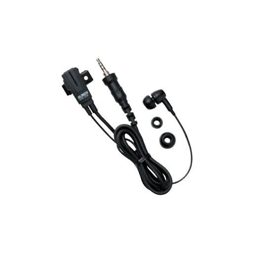 DJ-R200D／P300／P400用オプション  イヤホンマイク ネジ込みタイプ  EME-70A  アルインコ
