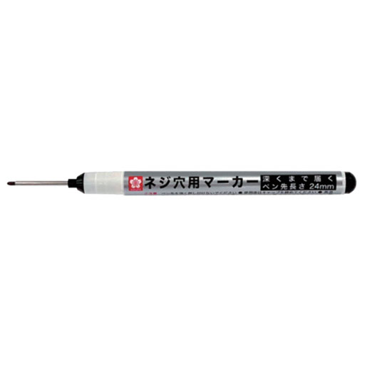ネジ穴マーカー細字 黒(12本入)    KPKL-S＃49  サクラクレパス