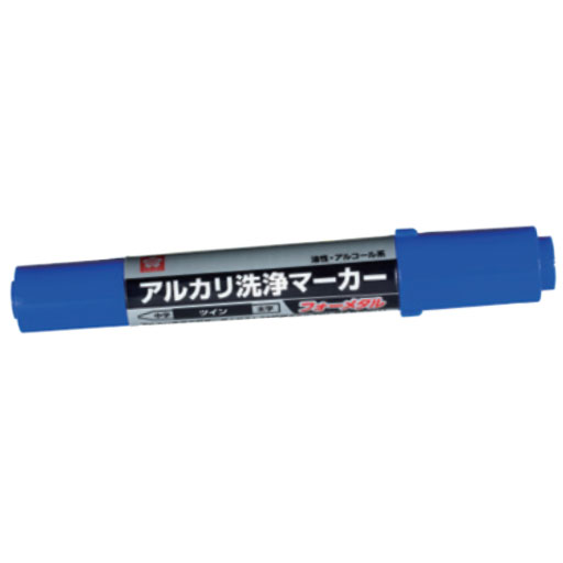 アルカリ洗浄マーカー フォーメタル 青(10本入)    KDK-T＃36  サクラクレパス