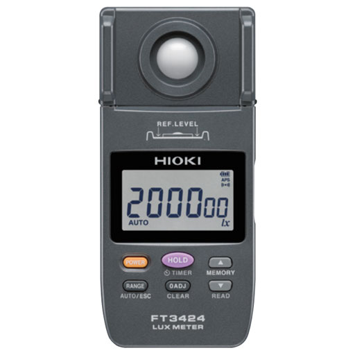 照度計  検定無し 最大200000lux  FT3424  日置電機