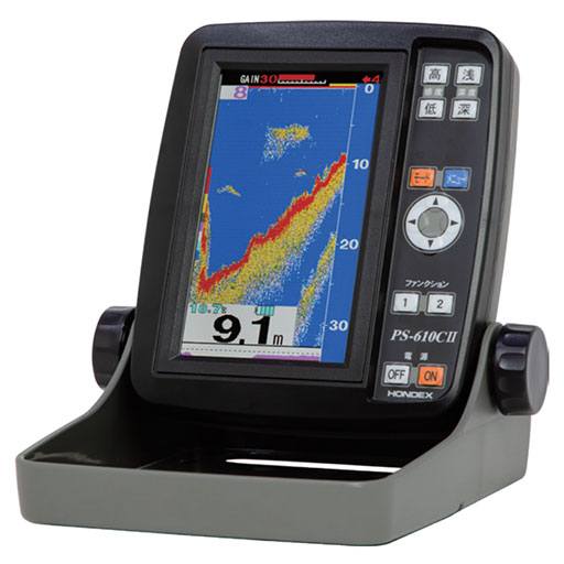 ポータブル魚探  5型ワイド  PS-610C ll  本多電子