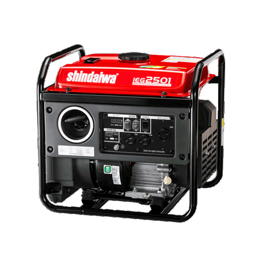 インバータ発電機 2.5kVA（2,500W相当） IEG2501 やまびこ産業