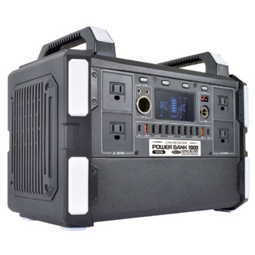ポータブル電源パワーバンク1000  LPE-R1000L 日動工業
