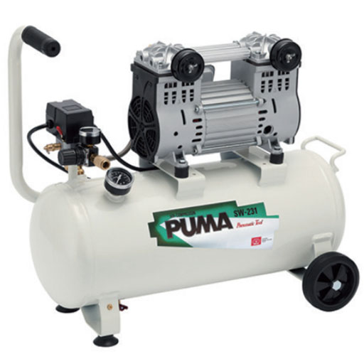 エアーコンプレッサー SW-231 660×595×360mm 29000ｇ SW-L30LPF-01 藤原産業
