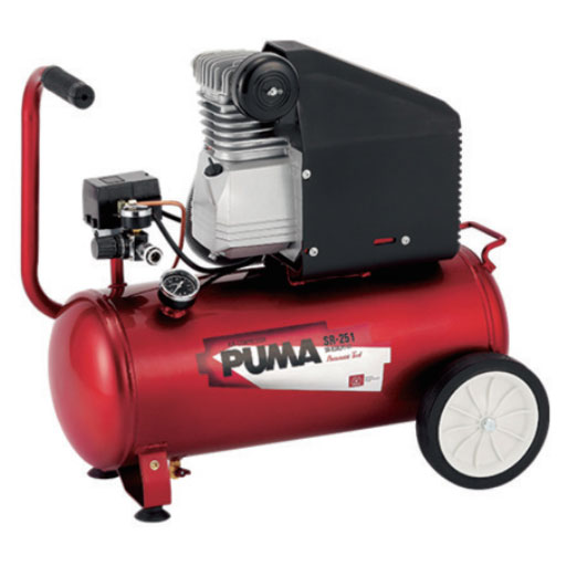 エアコンプレッサー SR-251 360×665×680mm 35000ｇ SR-B30LPT-01 藤原産業