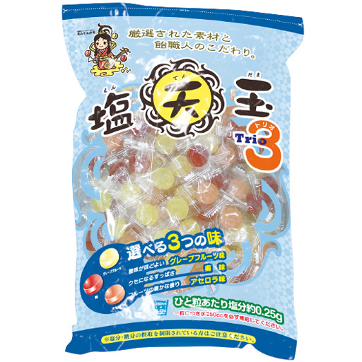 熱中症対策  塩天玉  トリオ  CN3004  [猛暑対策 塩分補給]