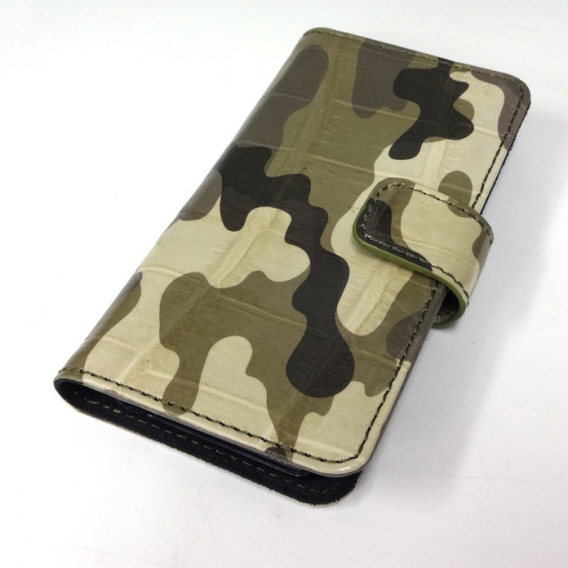 クロコダイル　手帳型 iPhoneケース［0714KA01］