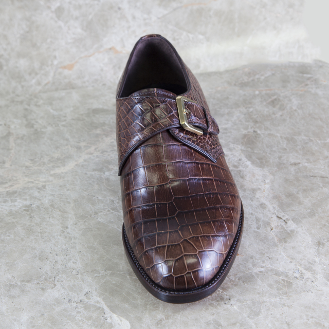 クロコダイルモンクストラップシューズトラディショナルラストSP[FY1103SP]