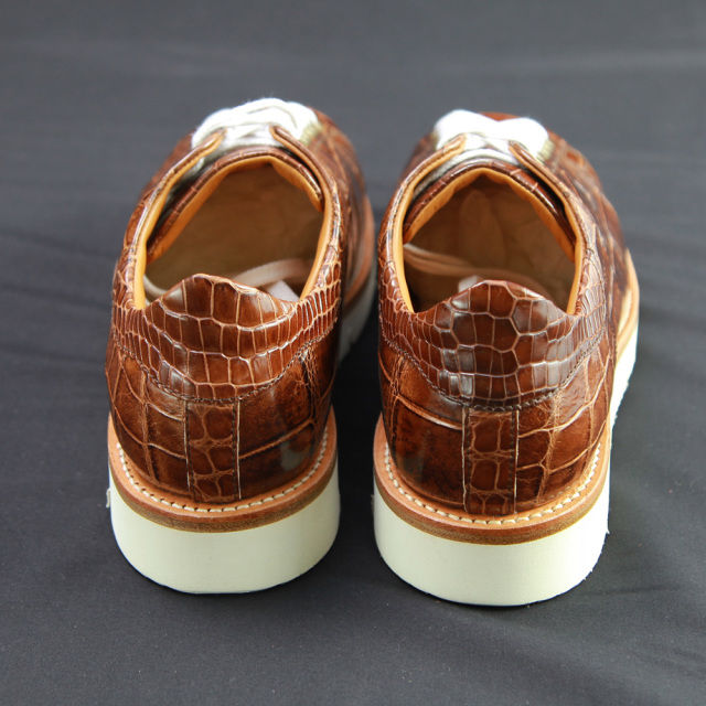 クロコダイルレザースニーカー[FY1106]
