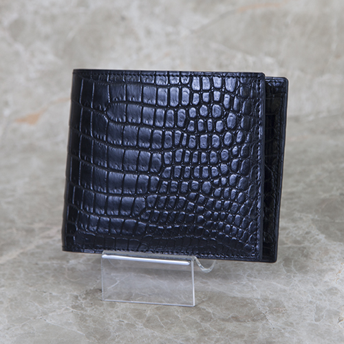 無双二つ折り財布（切り目）横カード 小銭入れ付き[HI1301MK]