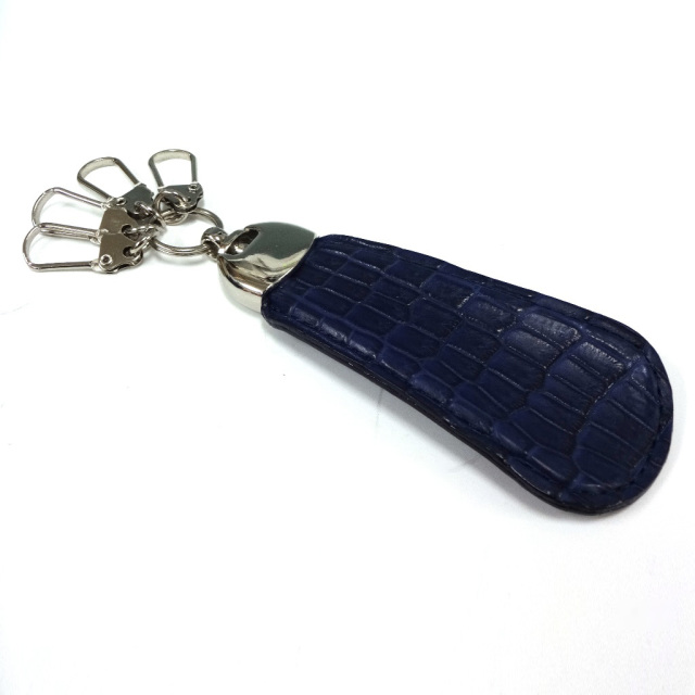 クロコダイル靴べら型キーリング[K-005]