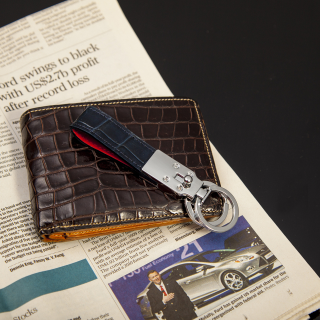 ダブルリングキーホルダー[K-006]