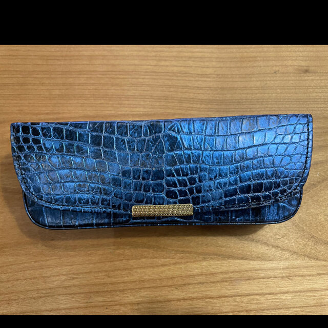 メガネ　眼鏡　レザー　クロコダイル柄　メタルフレーム　レザー風ケース付き 楽天市場】メガネケース 本革 クロコダイル 型押し 眼鏡ケース