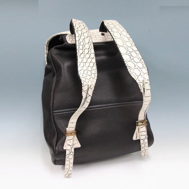 未使用級 最高級MODEL T 823 レザージュエルズ クロコ リュック