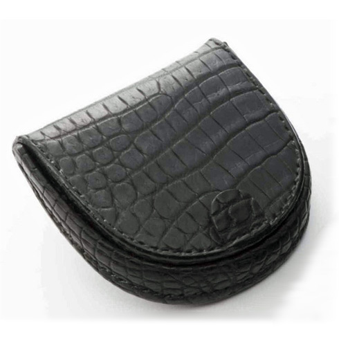 クロコダイル馬蹄形コインケース[M0704]