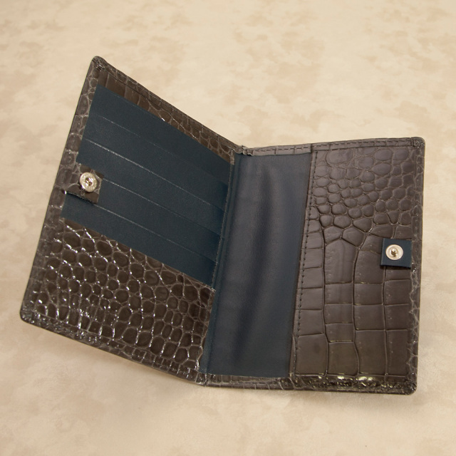 クロコダイルパスポートケース[M0817]
