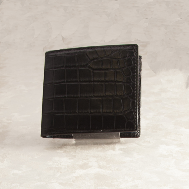 二つ折り財布　小銭入れ付[M0819]