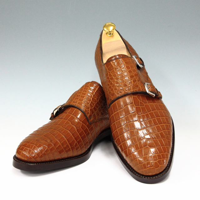 ダブルモンクシューズ