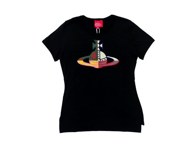 【Vivienne Westwood】レディース 03（M~L）サイズ☆スッキリシルエットにカラフルオーブ刺繡がポイント★彡