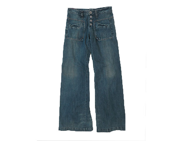 【ジルボーレディス】Mサイズジルボーのデニムバギーは綺麗なシルエットです40％OFF