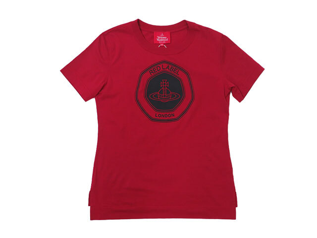 【Vivienne Westwood RED LABEL】レディース02（M）サイズ☆シックな中にこだわりのダークレッドTシャツ☆彡