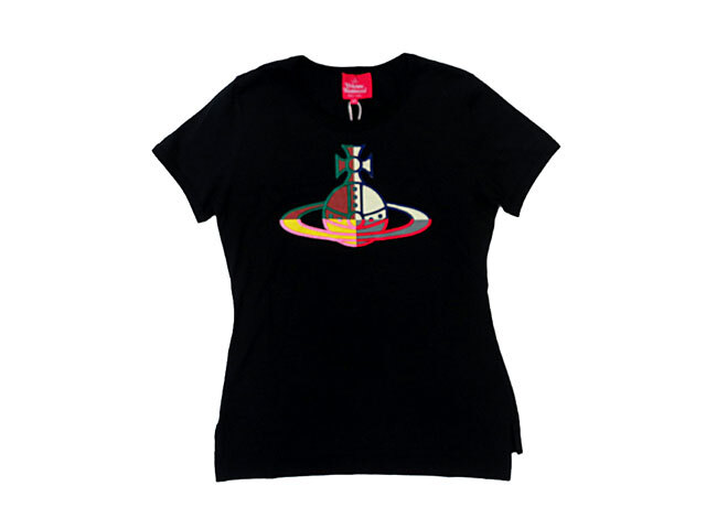 【Vivienne Westwood】レディース 03（M~L）サイズ☆スッキリシルエットにカラフルオーブ刺繡がポイント★彡