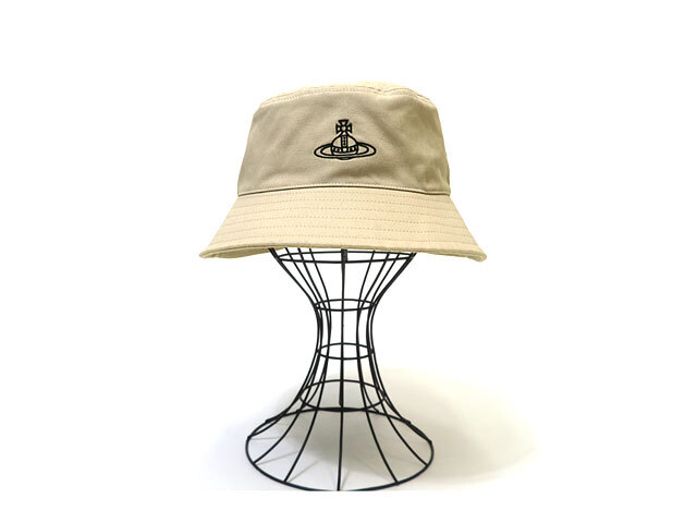 【ヴィヴィアンウエストウッド】レディース&メンズ◇M～S(約59cm)★オウブマークをフロントにバケットハットをかぶる★彡