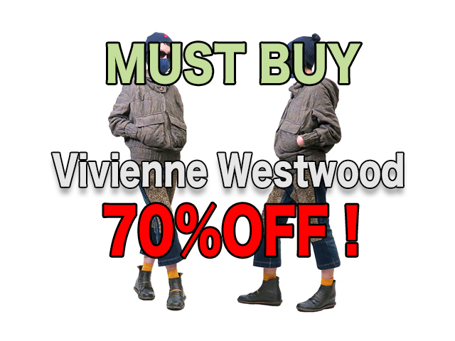 【Vivienne Westwood RED LABEL 】レディース◇02(M～L)サイズ◇激安“MUST BUY” 期間限定“ビンテージ加工を演出☆グレンチェック柄の暖か中綿軽量フードブルゾンがなんと70%OFF26,070円