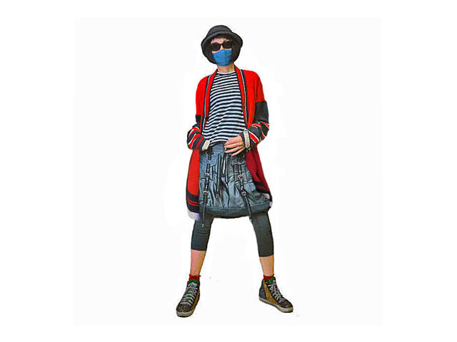 【Vivienne Westwood Anglomania】レディース＆メンズ 38(ONE)サイズ☆ゆるく着るロングカーデ☆優しいコットン100%素材☆ラウンドシルエットもイイ感じです☆彡20%OFF