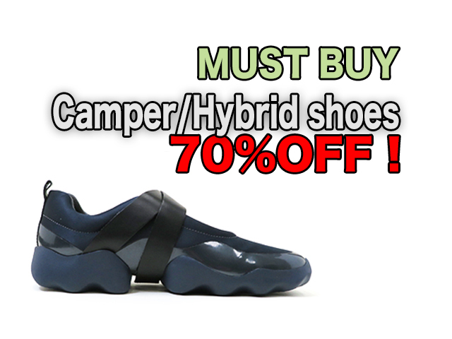 【CAMPER】メンズ40(約26cm)◇激安“MUST BUY” 期間限定“ 独創的なソールデザインとアッパーデザイン☆彡ハイブリッドシューズがなんと70%OFF9,240円