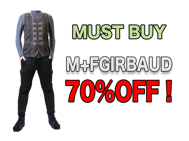 【ジルボーメンズ】Mサイズ☆激安“MUST BUY” 期間限定“重ね着オシャレにチェックコットンベスト☆彡ジャケットカジュアルからニットカジュアルまでOK♪70%OFF7,245円