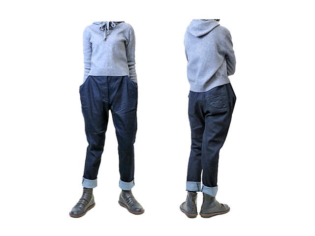 【Vivienne Westwood RED LABEL】レディ-ス◇03（M～L)サイズ☆コザルデニム☆バックポケットにオウブマークがくっきりと☆彡コザルデニム☆彡20%OFF