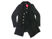【FRANCEジルボー】レディス Lサイズ☆ブラックニットジャケットが綺麗です！30%OFF