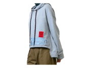 【ACQUA&LIMONE FLORENCE】レディース◇ONEサイズ☆超軽量スウエット＋デニムコラボパーカー☆春一がイタリアから到着☆彡30%OFF