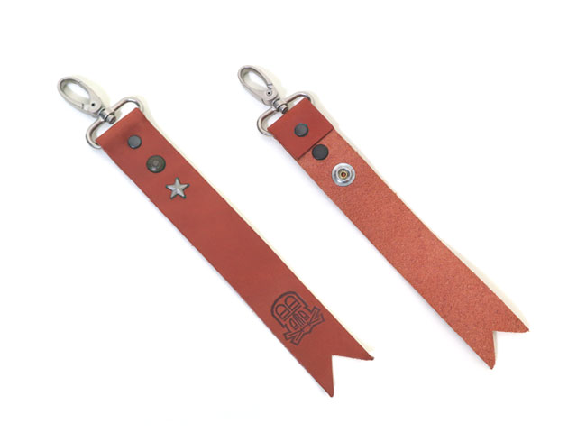 【ジルボー】 メンズ&レディース☆キーケースやチャームに使って欲しい☆マスク＆スタッズ レザーチャーム☆彡50%OFF