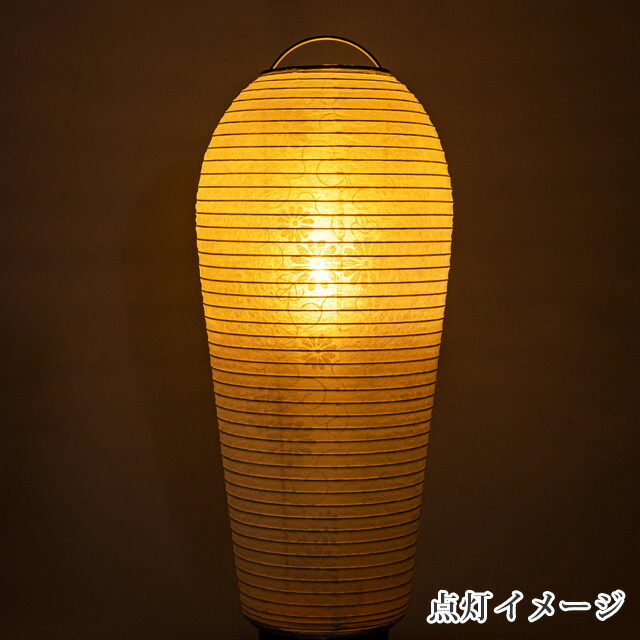 盆提灯【初盆・新盆セットＨ（ 白紋天・霊前灯・お盆飾り5点セット）】