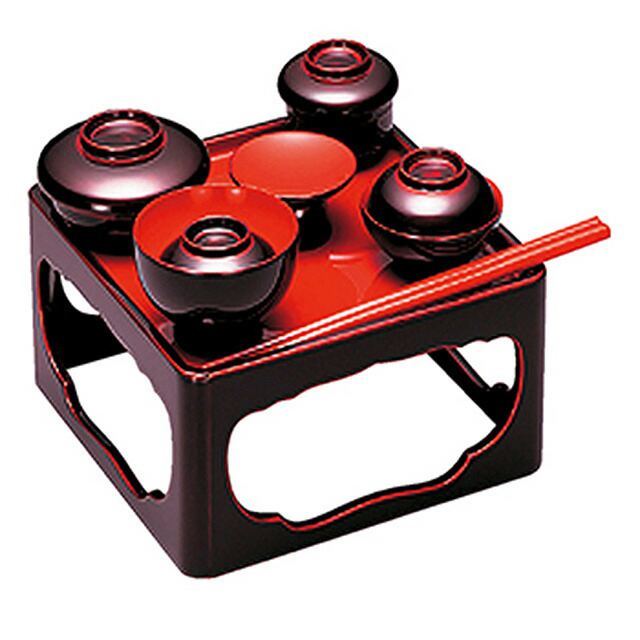 仏具【木製 背高仏膳椀 玉虫 5.5寸～8.0寸お仏膳 セット】 仏膳 お供え