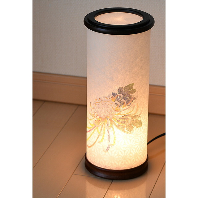 モダンな提灯【大菊 廻転筒付】 単品 高さ29cm 盆提灯 ミニサイズ 