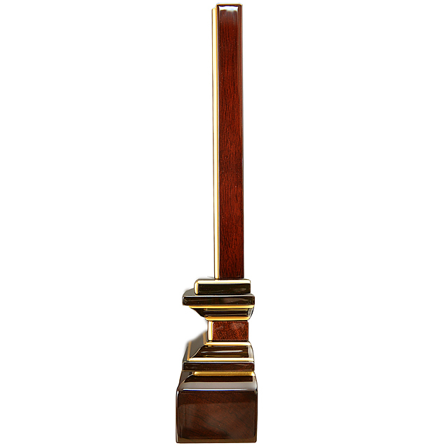 【会津 唐木漆位牌 京の梅 漆仕上げ 紫檀 本金粉仕上げ 3.5寸～5.5寸】