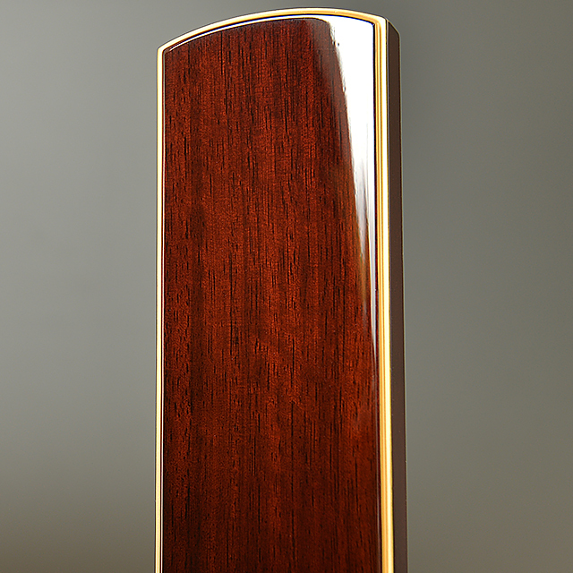 【会津 唐木漆位牌 京の梅 漆仕上げ 紫檀 本金粉仕上げ 3.5寸～5.5寸】