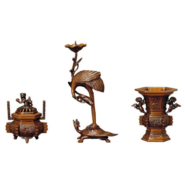 仏具セット【見返り型 3点セット 3.5寸