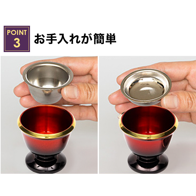 想彩 2.5寸～3.5寸 6具足セット ワイン