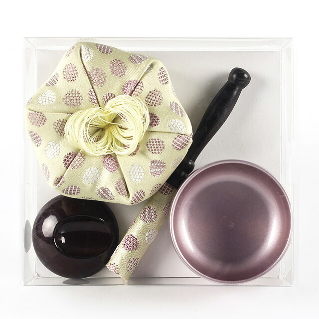 おりんセット 花水木 ピンク 2.0寸】