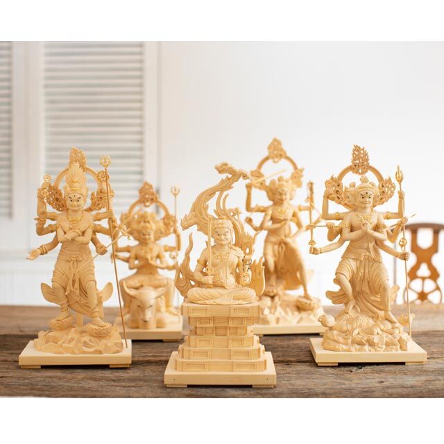 定価34480円‼️リヤク ベーシック 彩色不動明王 LY-BFDSK 木製 仏像 定価34480円‼️リヤク ベーシック 彩色不動明王 LY-BFDSK 木製 仏像