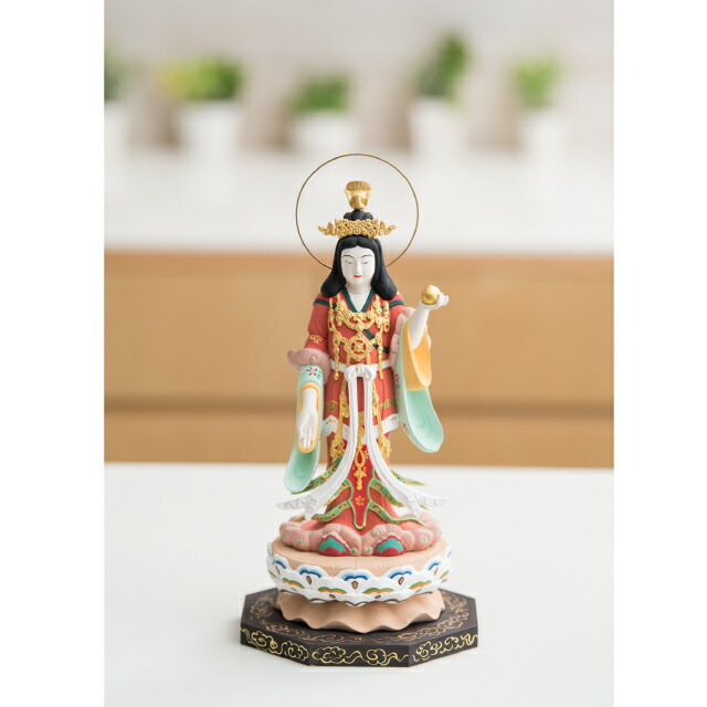 RIYAK リヤク ベーシック 彩色不動明王 LY-BFDSK 木製 仏像 定価34480