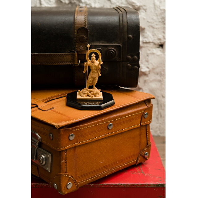 仏像 RIYAK 毘沙門天 BASIC】お仏壇 仏壇 小物 木彫り 彫刻 木材