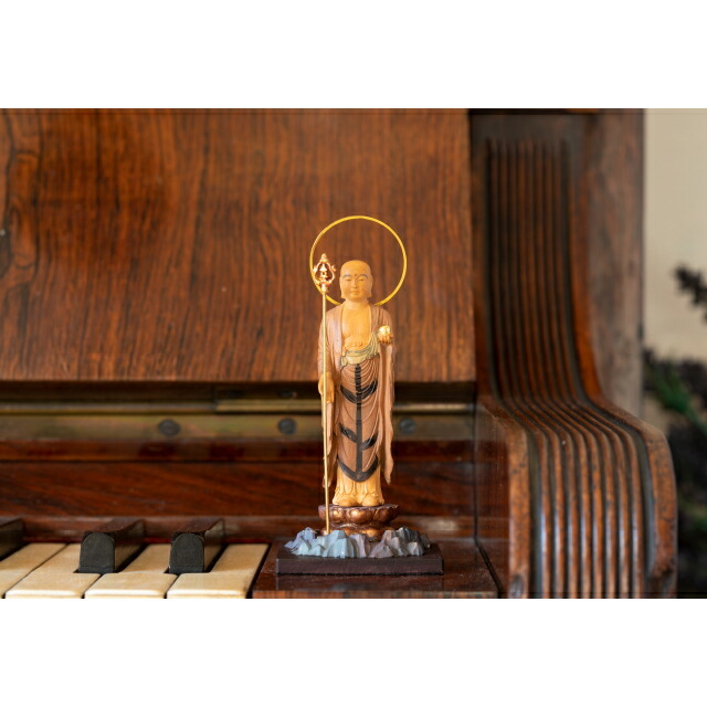【仏像 RIYAK 古代色地蔵菩薩 BASIC】