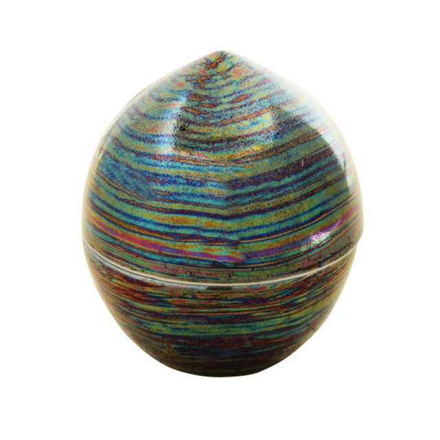 骨壷 ミニ骨壺【虹珠(にじだま) 夜空】